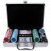 Набор для Покера 200 фишек в металлическом кейсе в ассортименте